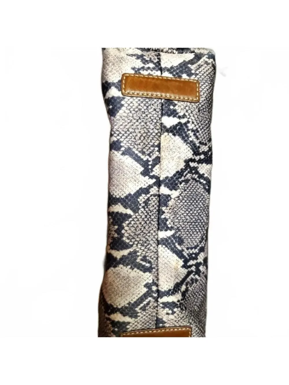 Kate Spade Shoulder/ Tote bag Python design hint of lavender